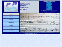 Tablet Screenshot of pdca.org.uk